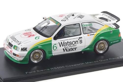 Ford Sierra RS500 Cosworth Macau 1990 Robb Gravett - Spark 1:43 SA198 - Imagen 2 de 4