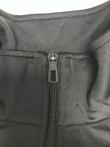 Kappa Men's Full Zip Track Jacket Size Small Black And White - Picture 10 of 15