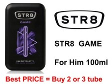 STR8 For HIM Homme GAME Eau de Toilette 100 ml for Men in Metal BOX