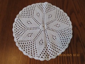 Handmade Crocheted 10" round Dollie