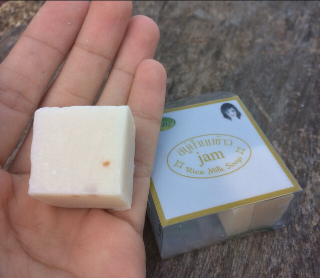 Rice Milk Soap Herbal Whitening Body Face Wash Collagen Thai Brand eBay