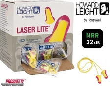 LL30 Laser Lite Noise Reduction NRR 32db Disposable Shooting Ear Plugs Sleep Aid