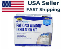 M-D Polar Block Patio/ XL Window Insulation Kit Indoor Clear Shrink Film 04283
