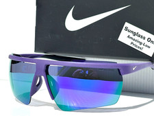 NEW Nike WINDSHIELD 20 Purple UV PROTECTIVE Violet Mirror Sunglass CW1287 547