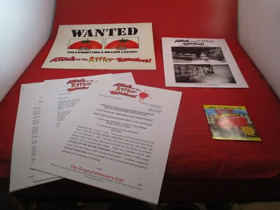 Attack of the Killer Tomatoes Movie Directors Cut Release Promo Press Kit Mailer