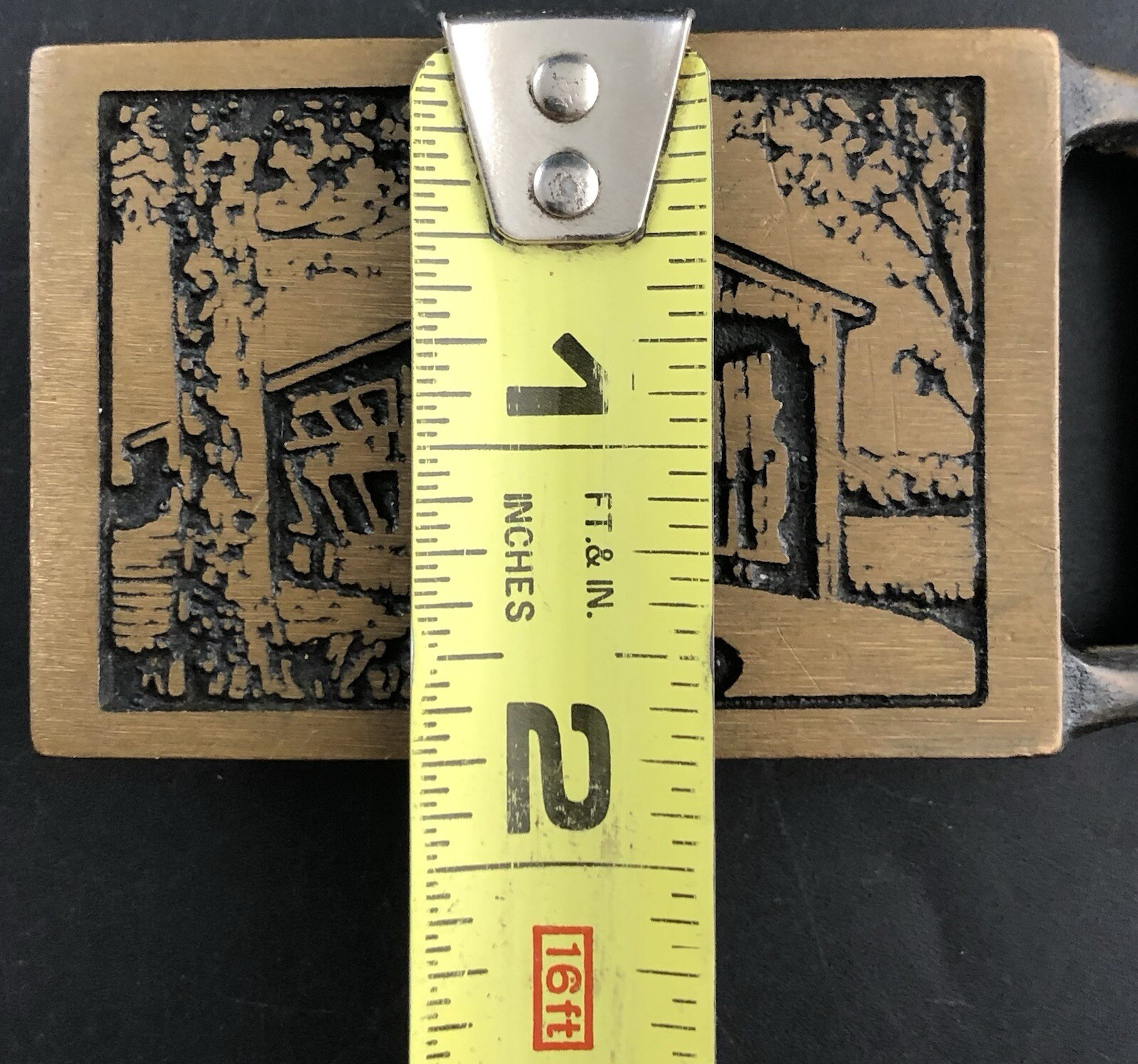 1975 TECH-ETHER LANGLEY BRIDGE SOLID BRASS ARTWOR… - image 6