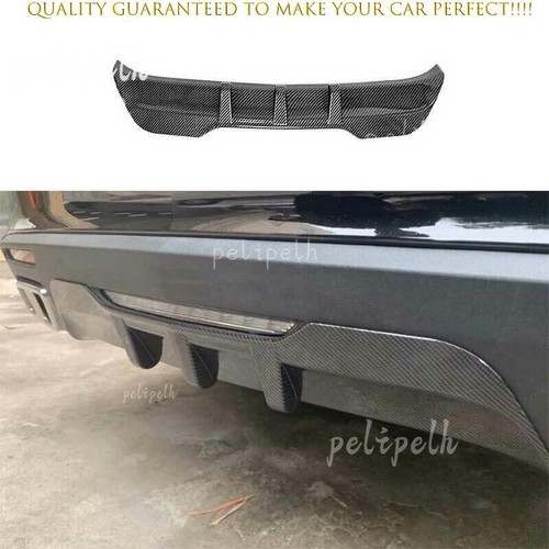 Fit For Cadillac CT5 2020-25 Carbon Fiber Rear Bumper Lip Diffuser Bodykit 1PCS