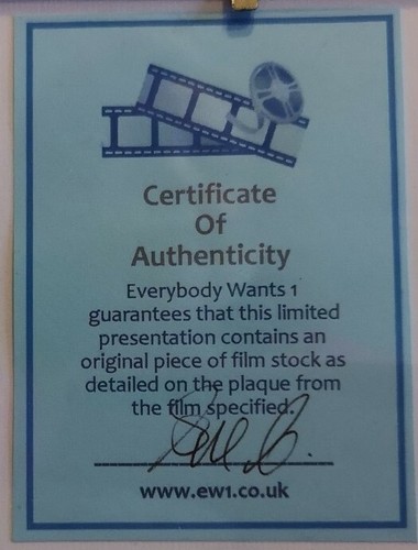 Jurassic Park 6" x 4" Genuine 35mm Film Cell Display Framed or Unframed - Picture 10 of 10