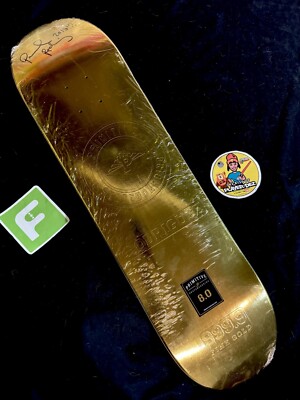 RARE SIGNED Paul Rodriguez Gold Bars Foil Prod Primitive