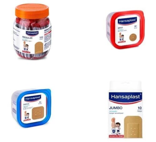 Hansaplast Regular Ventilated 100 Strips Jar- Hansaplast Spot 50pcs- Hansaplast - Bild 1 von 4