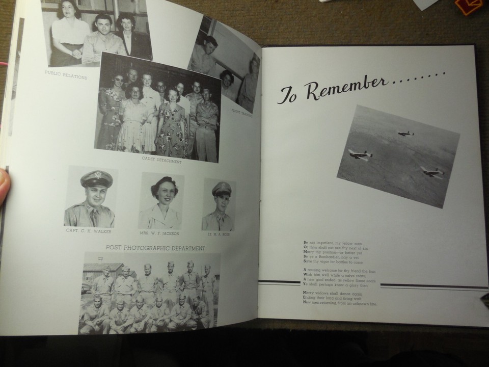 USAAF WWII Deming Army Air Field Class 439 Bombardier Book SHACK eBay