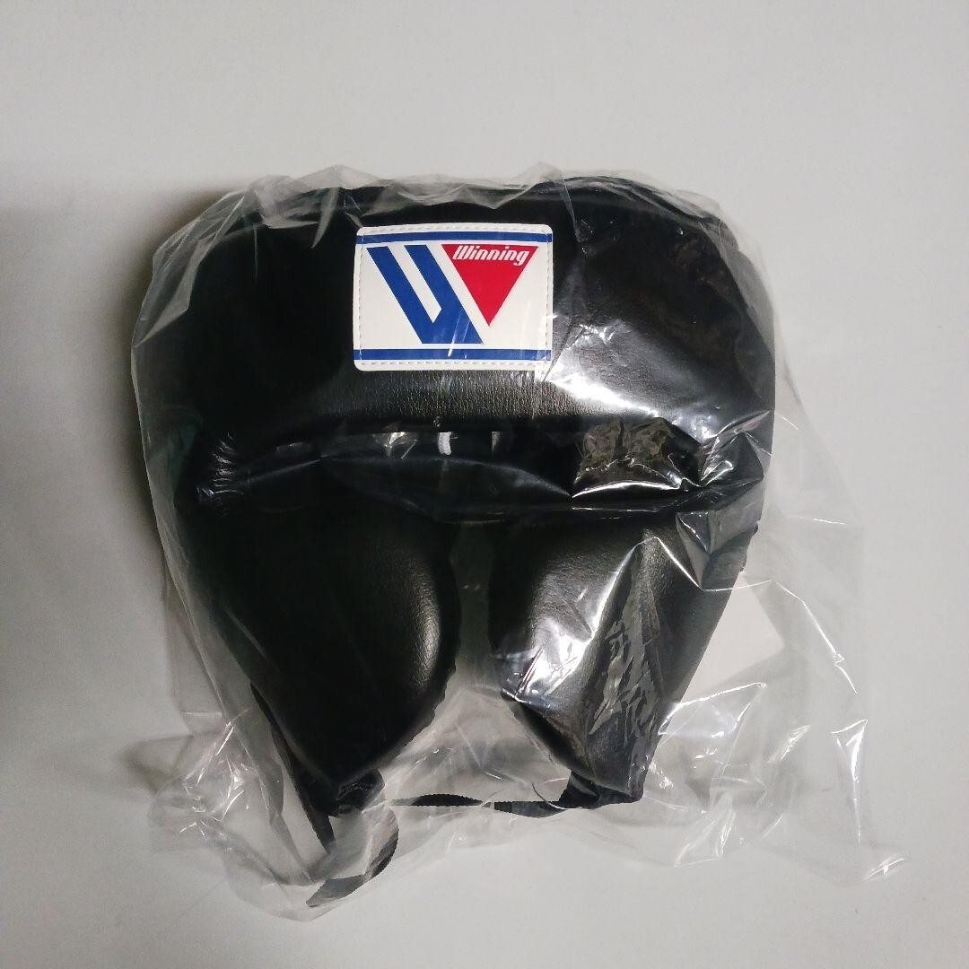 Winning FG-3000 Headgear L Black Face Guard Initial Mark