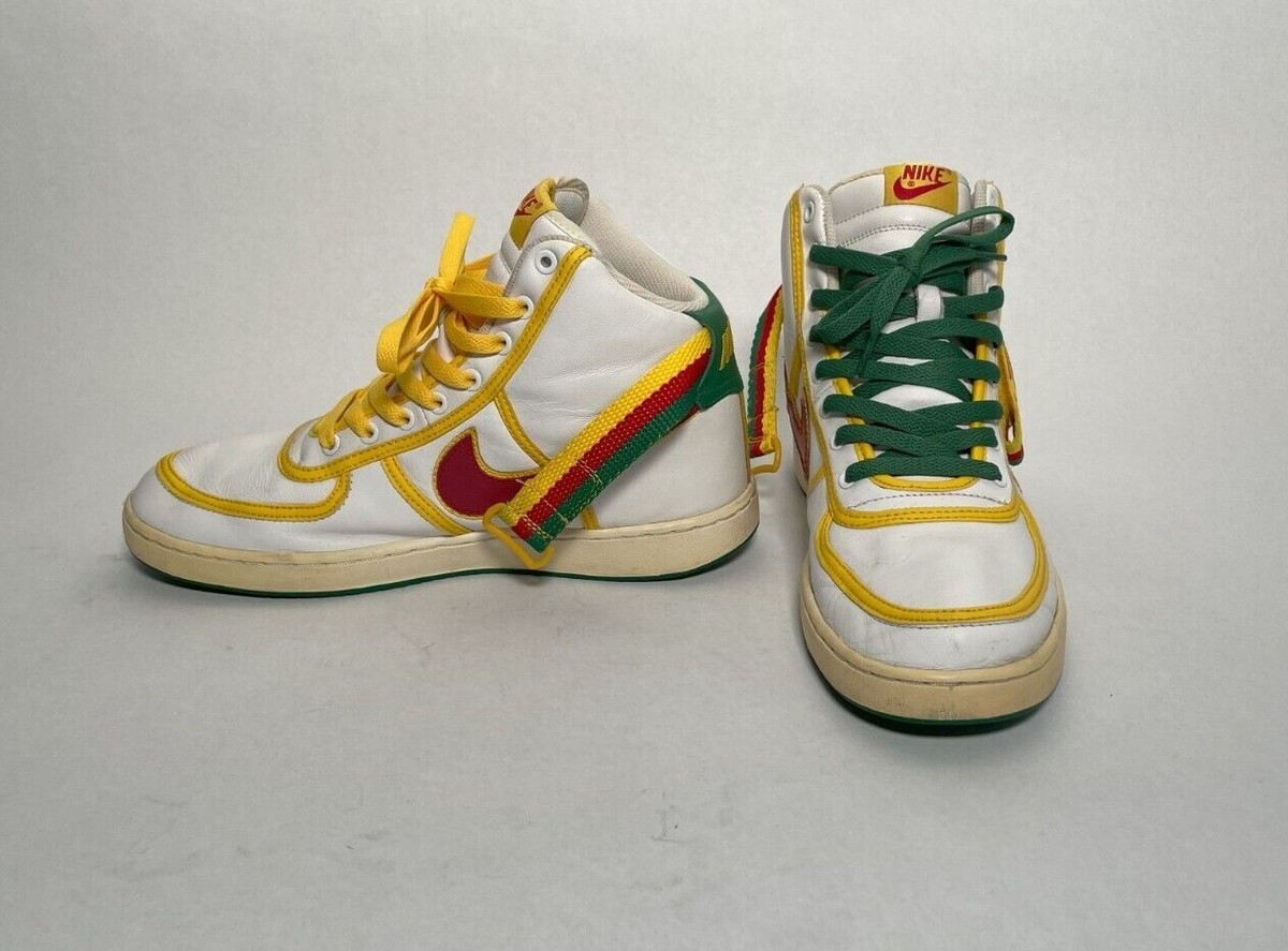 Bob Marley Rasta Nike Air Force High Top Sneaker Size