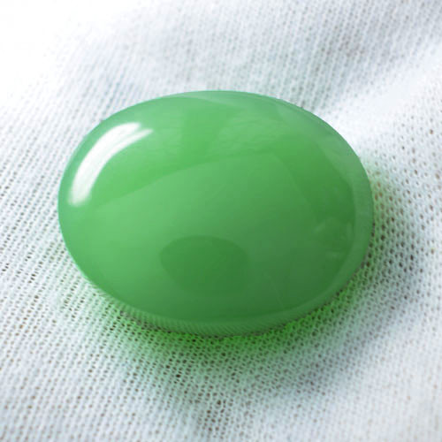 61.69 ct AIGS Certified" RARE BEAUTIFUL NATURAL GREEN CHALCEDONY CE PC - Picture 2 of 3