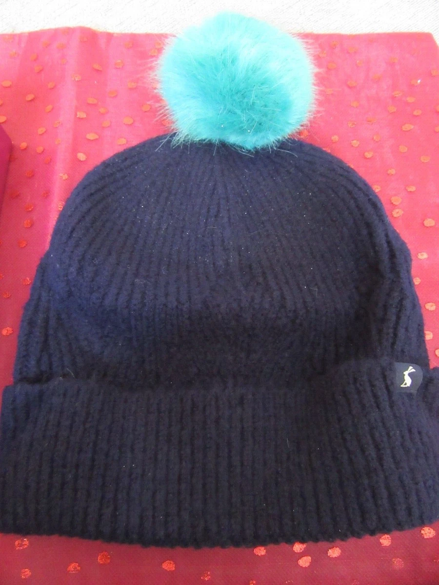 Joules cream cheap bobble hat