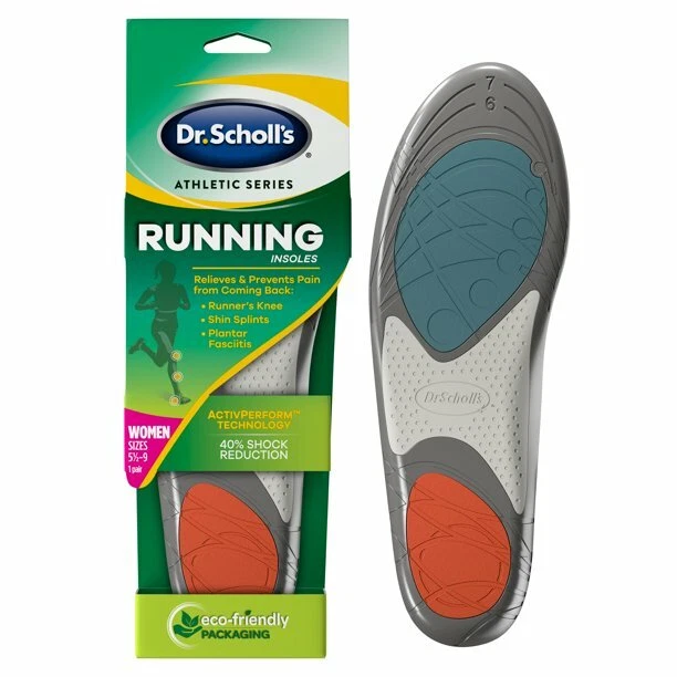 Dr. Scholl s Athletic Series Running Insoles for Women 1 Pair Size