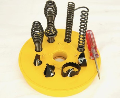 S75 BLUEROCK® macchina per pulizia scarico tubi sezionali da 3/4" a 4" pulizia serpente - Foto 4 di 13