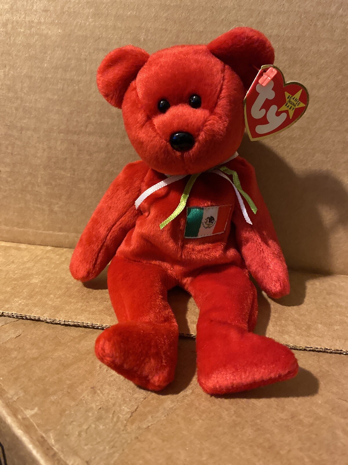 red mexican beanie baby