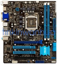 FOR ASUS P8B75-M LE DDR3/32G LGA1155/B75 VGA DVI Motherboard Tested OK