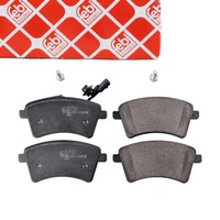 febi 116200 BremsbeläGe + Warnkontakt FüR Renault Kangoo Grand Kangoo II Vorne