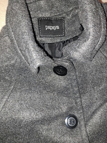 Women's Papaya Gray Cape Coat Size Small/Medium - Picture 3 of 4