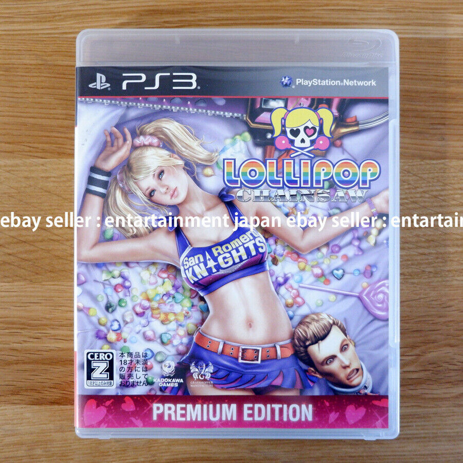 English Ready PS3 LOLLIPOP CHAINSAW PREMIUM EDITION + Manga 2 Set Japanese  Haru