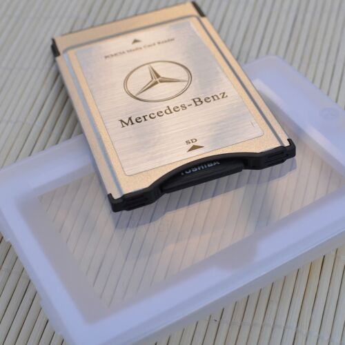 NEW Geniue Mercedes-Benz SD to PCMCIA Card Reader Adapter For Benz MP3 Memory - Picture 6 of 11