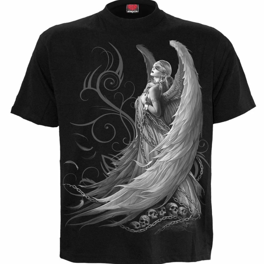 spiral direct captive spirit gothic angel mens shirt new