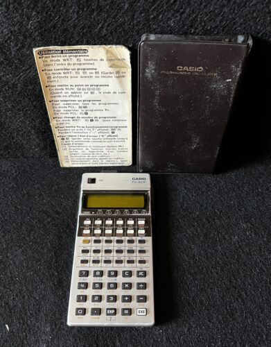 Casio FX-501P Musical Pocket Calculator Power Plant Japan 1979  - Picture 1 of 4