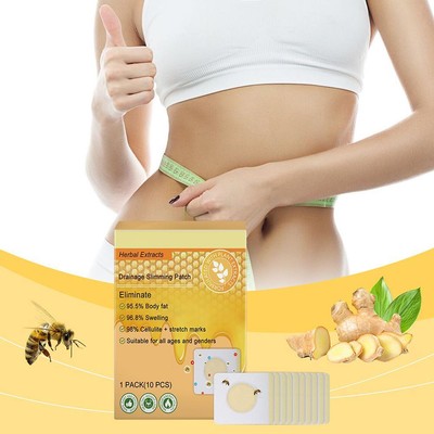 10X BeeVenom Strongest Weight Loss Slimming Diets Slim Detox Patch Adhesive K7G3