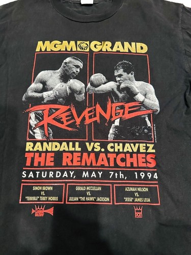 Vintage Original Julio Cesar Chavez Promotional Boxing Fight