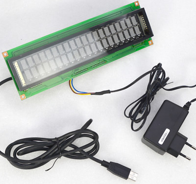 TEXT DISPLAY FÜR USB RS232 FUTABA M202LD12A INKL POWER SUPPLY FÜR WINDOWS V99 MM