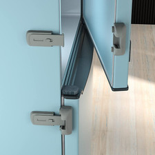 2 Pack Child Proof Fridge Lock Freezer Door Latch to Keep Closed for Toddlers