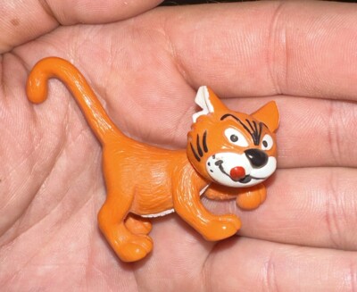 Schlumpf: 20411 AZRAEL Gargamelkatze Schleich 1991 Variante hellorange