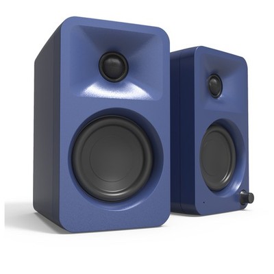 Kanto ORA Indigo 100 W Powered Reference Desktop Lautsprecher mit Bluetooth