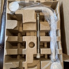 Aqualisa Chrome Pop-Up Waste Bath Filler Overflow Kit - Part No. 477501 .