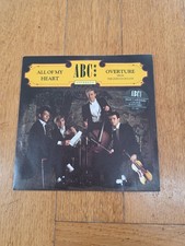 ABC All Of My Heart 7" Vinyl Record With Colour Postcard