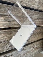 10 NEW 10.4MM SINGLE CD JEWEL CASES W GLOSSY WHITE TRAY,SH001PK CDA-3H FREE SHIP