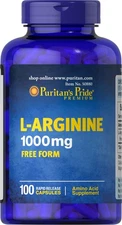 Puritan's Pride L-Arginine 1000 mg - 100 Capsules