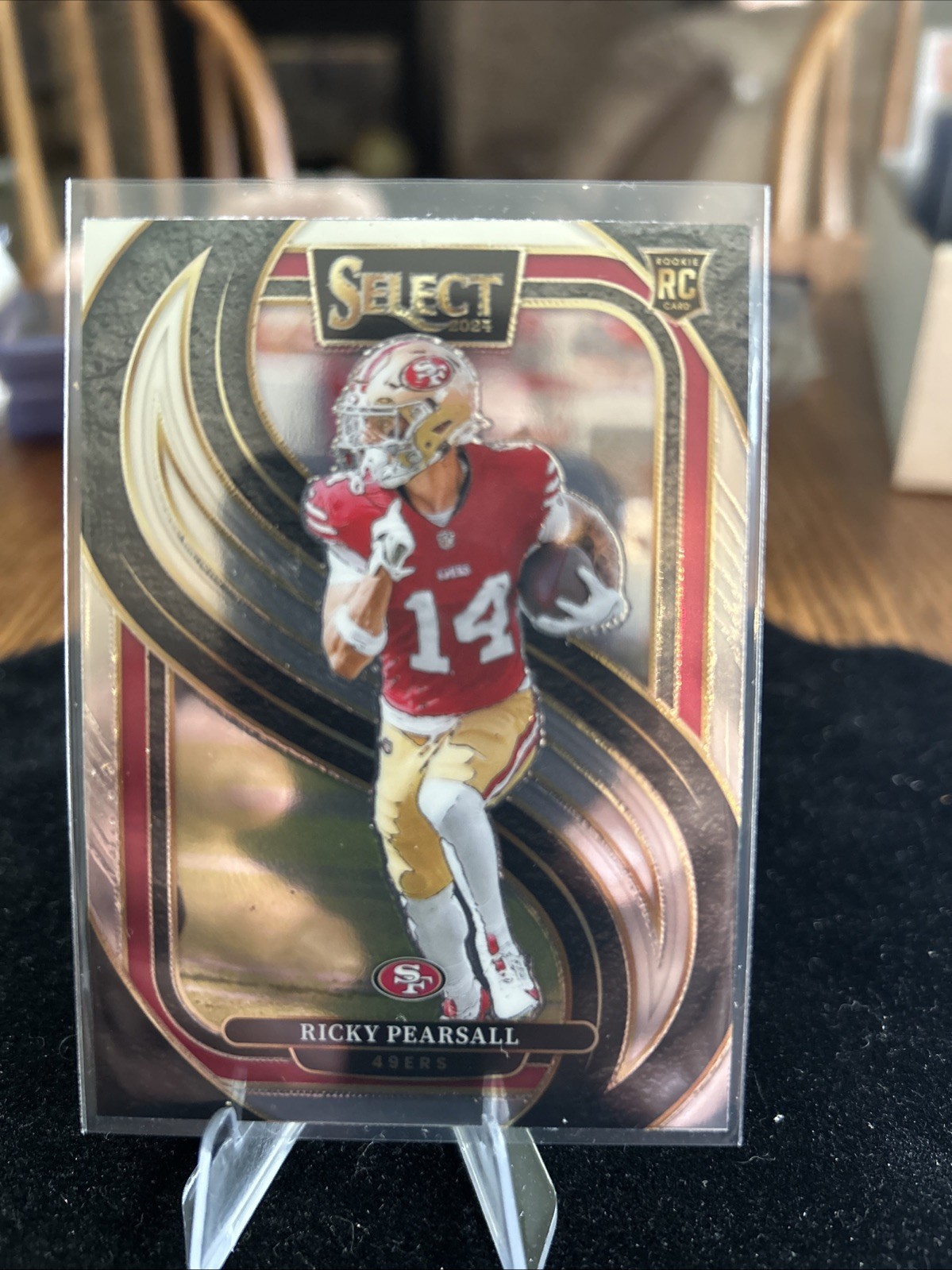 2024 Panini Select - Premier Level Ricky Pearsall #173 Silver Prizm (RC)