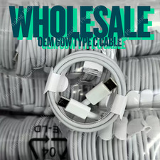 Lot 60W USB-C to USB-C Cable PD Fast Charger Cord For Samsung iPhone 15 16e 17