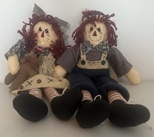 Raggedy Ann Andy Dolls for Decorative Purposes