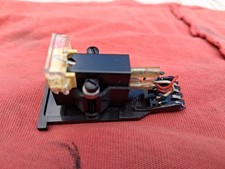 Garrard C2 Turntable Record Player Adapter Shure M44 Cartridge Stylus Used 