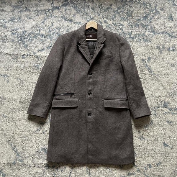 Men Mabrun Coat Brown Wool 42 / XL / 50