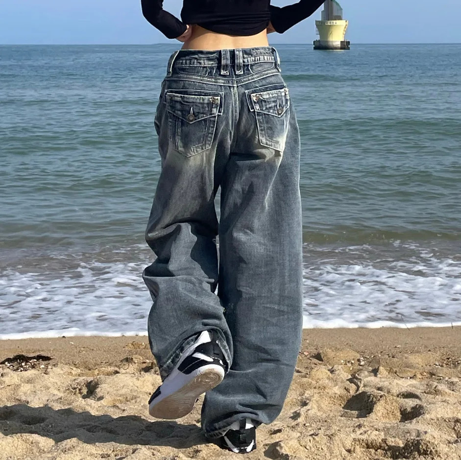 パンツ 2000's archive side line baggy pants y2k s-l1200.jpg