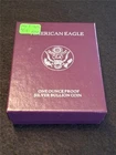 1993-P PROOF American Silver Eagle Dollar.   ASE.   OGP & COA          #MF-1749