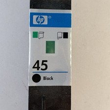 HP 45 51645A Black Ink Cartridge Open Box