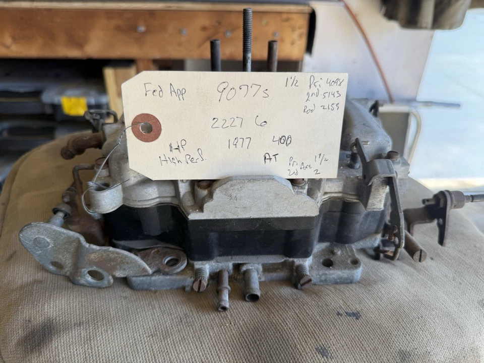 1977 Vintage Thermoquad Carburetor - Image 2 of 4