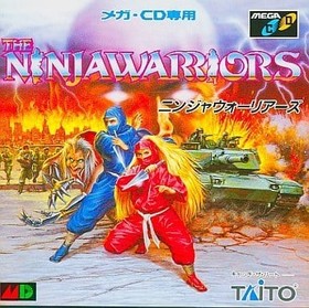 Mega Drive CD Ninja Warriors Retro Game for Sega CD Used Good Condition bb5