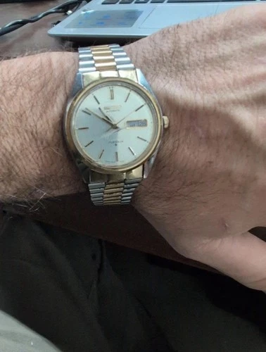 Seiko Men's Automatic 17 Jewels 1979 6309-8020 Day/Date Working Keeps Time rare